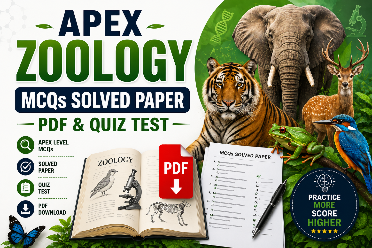 The quiz on zoology