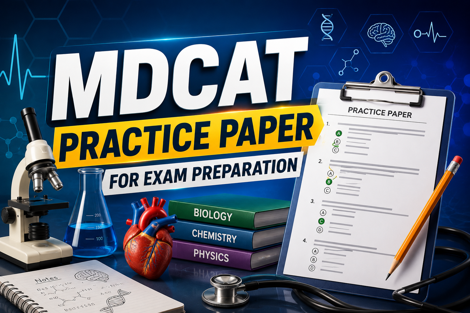 Join The Test For MDCAT Preparation