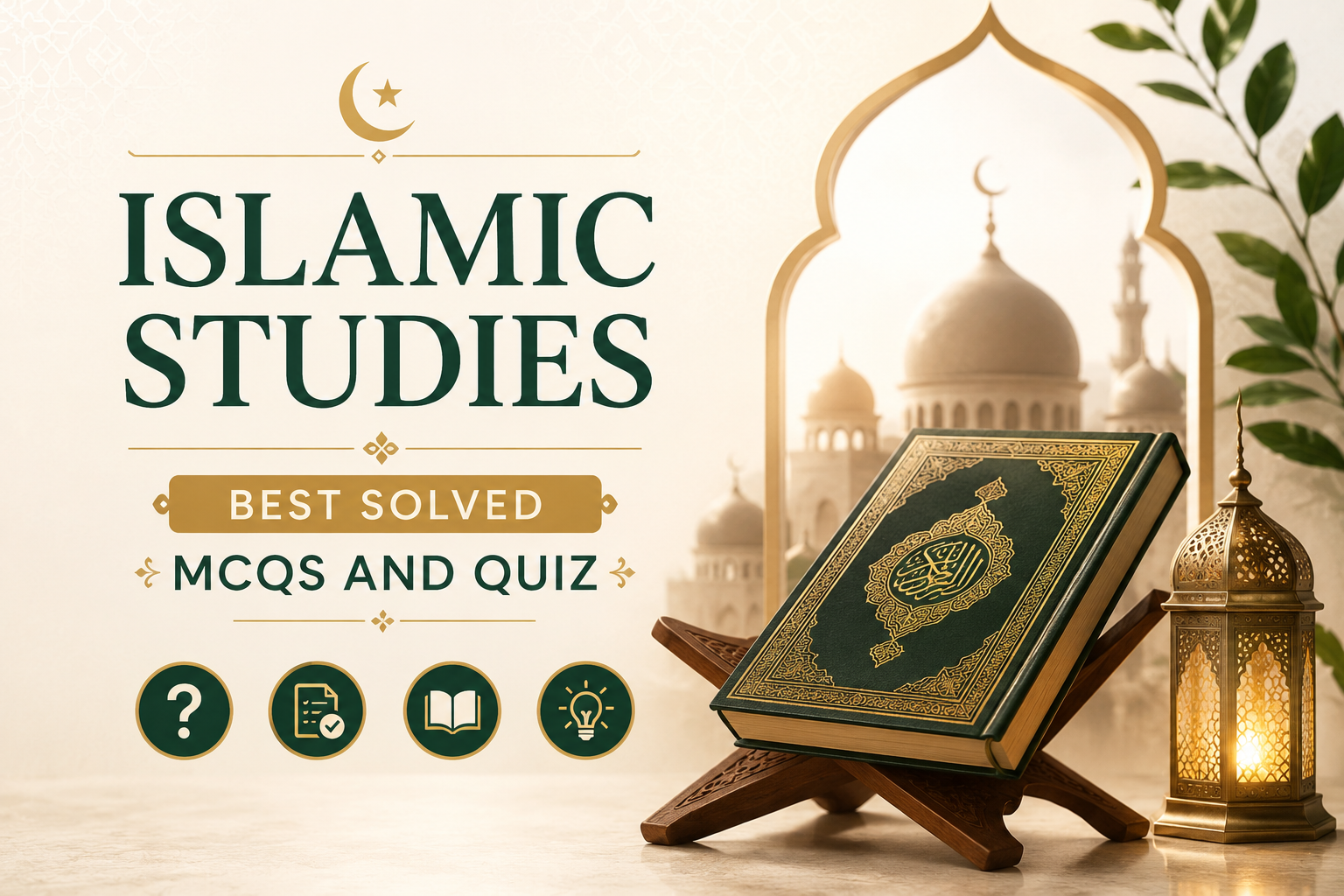 An image showing Quran and the text written.