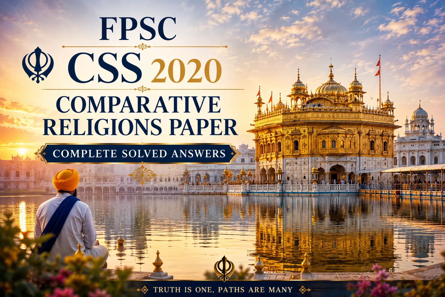 CSS Solved Paper of Comparative Studies 2020