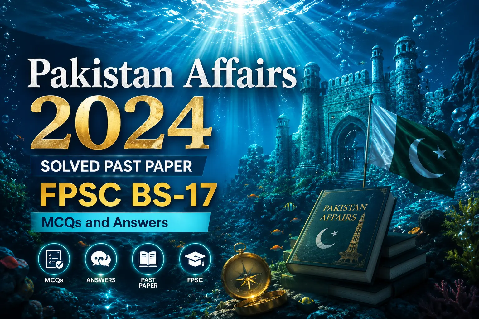Pakistan Affairs Solved Paper CSS 2024.