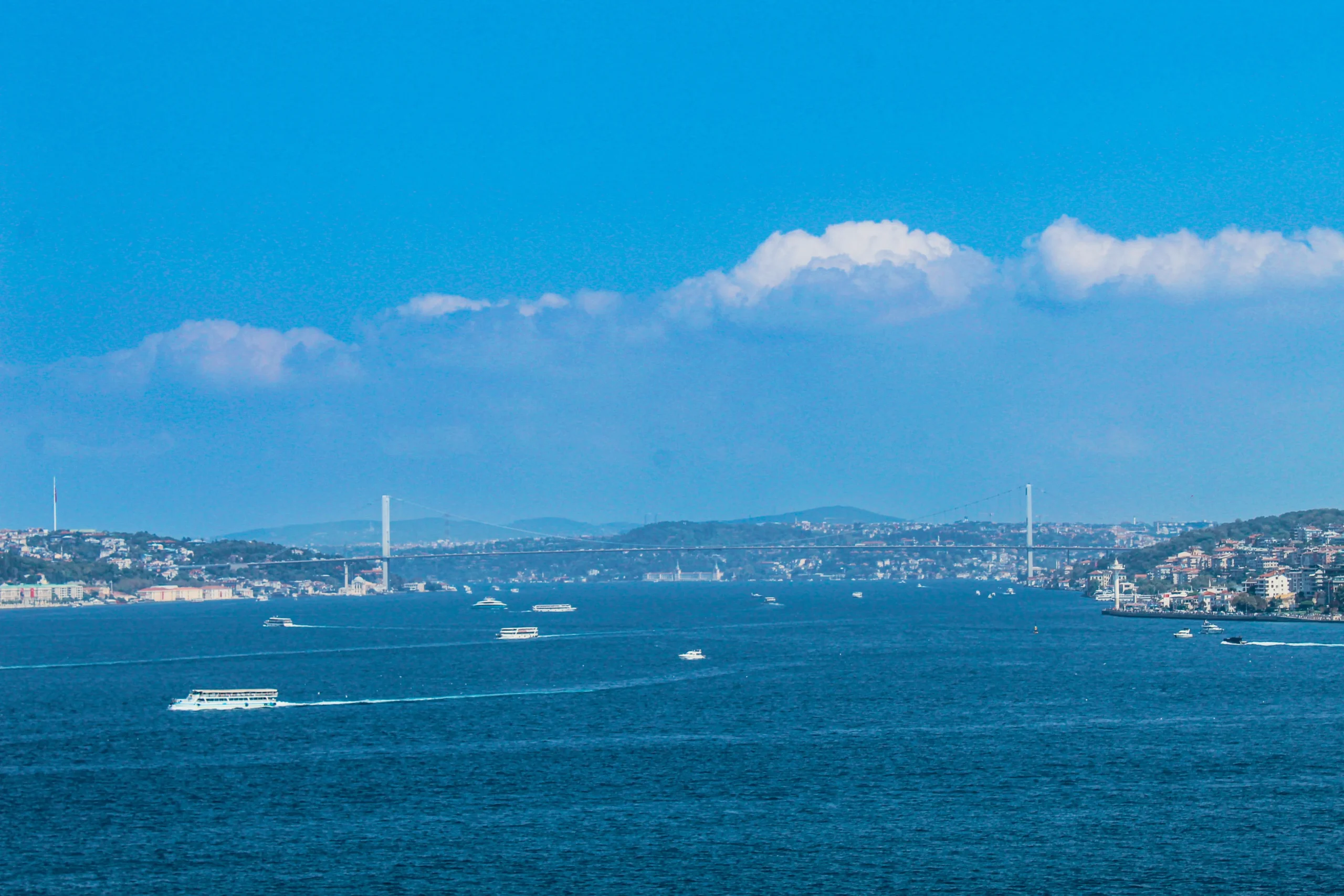 A narrow strait