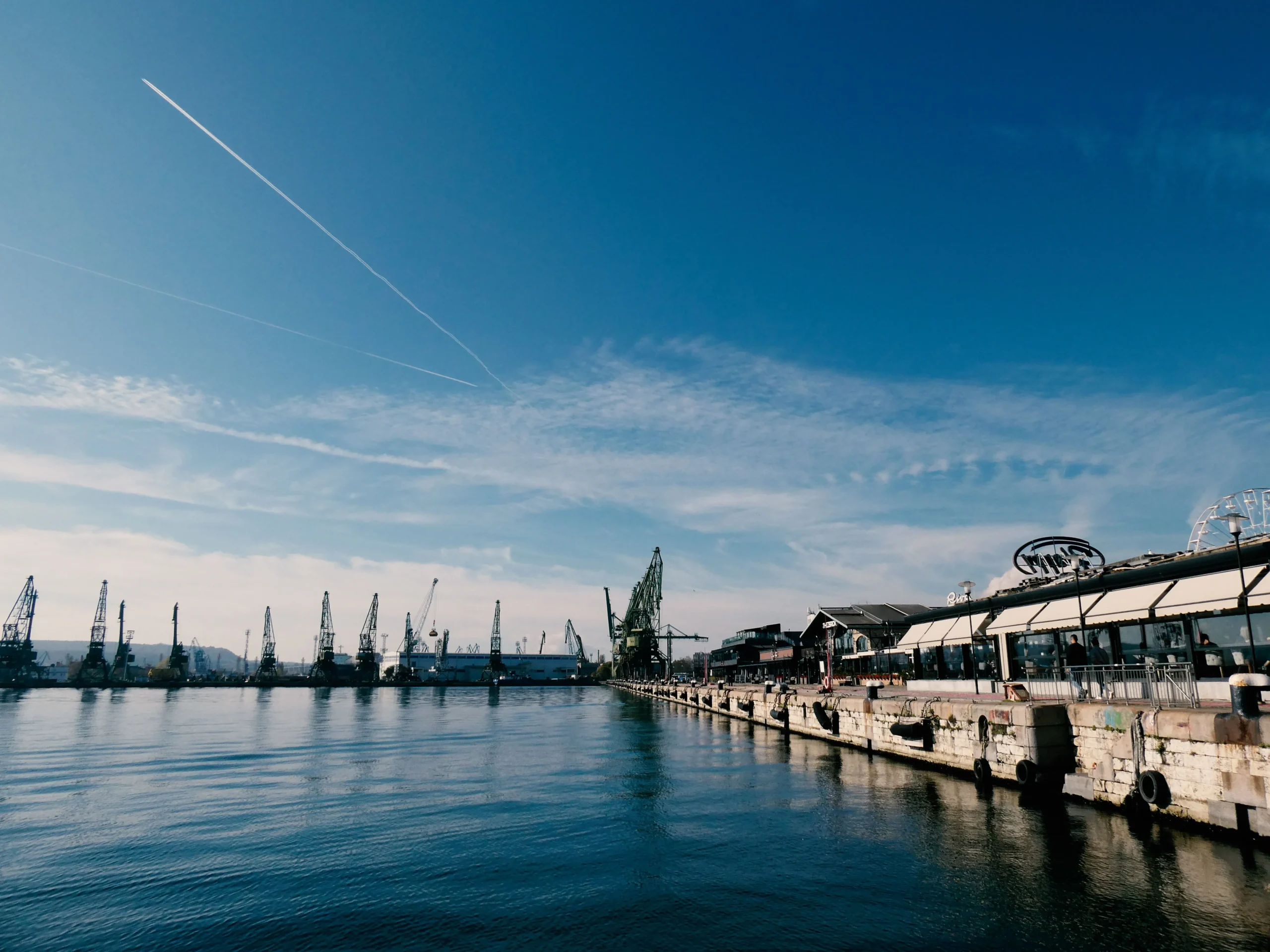The seaport in the country