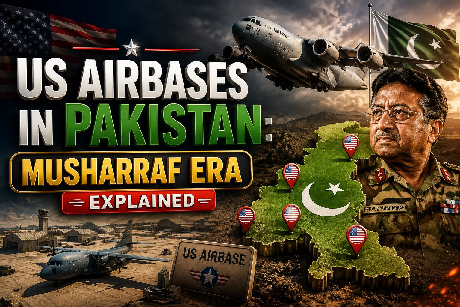 US Airbases in Pakistan in Musharraf's Era