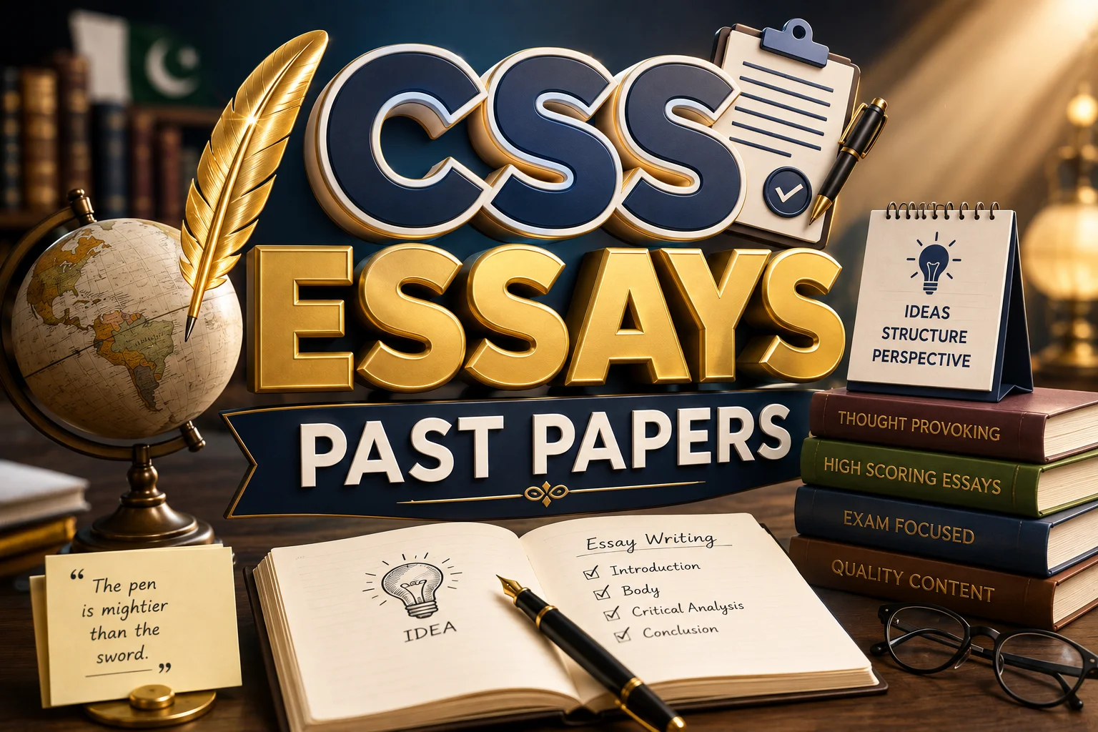 CSS Essays Past Papers