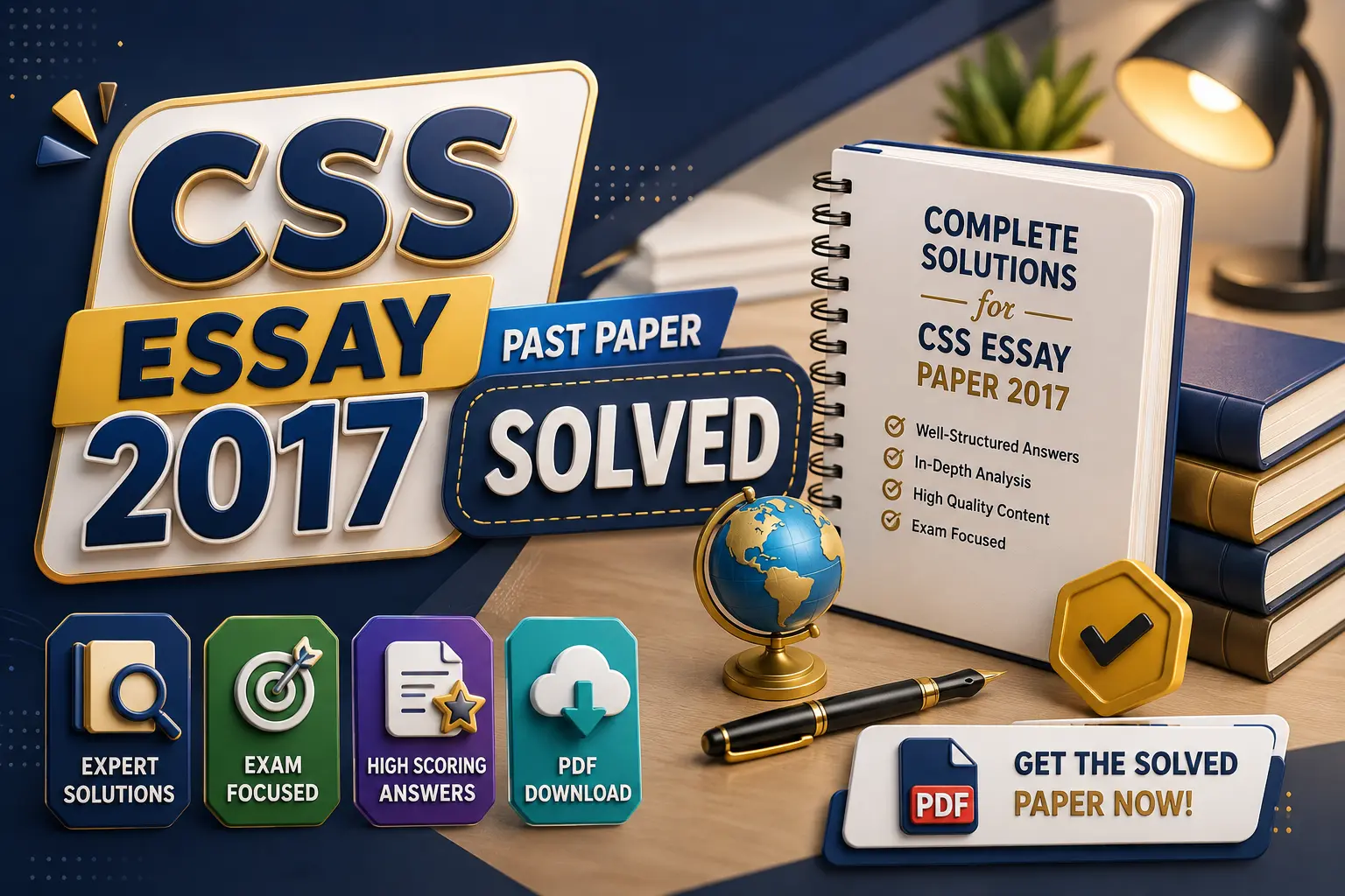 CSS Essay Solved Past Paper of 2017