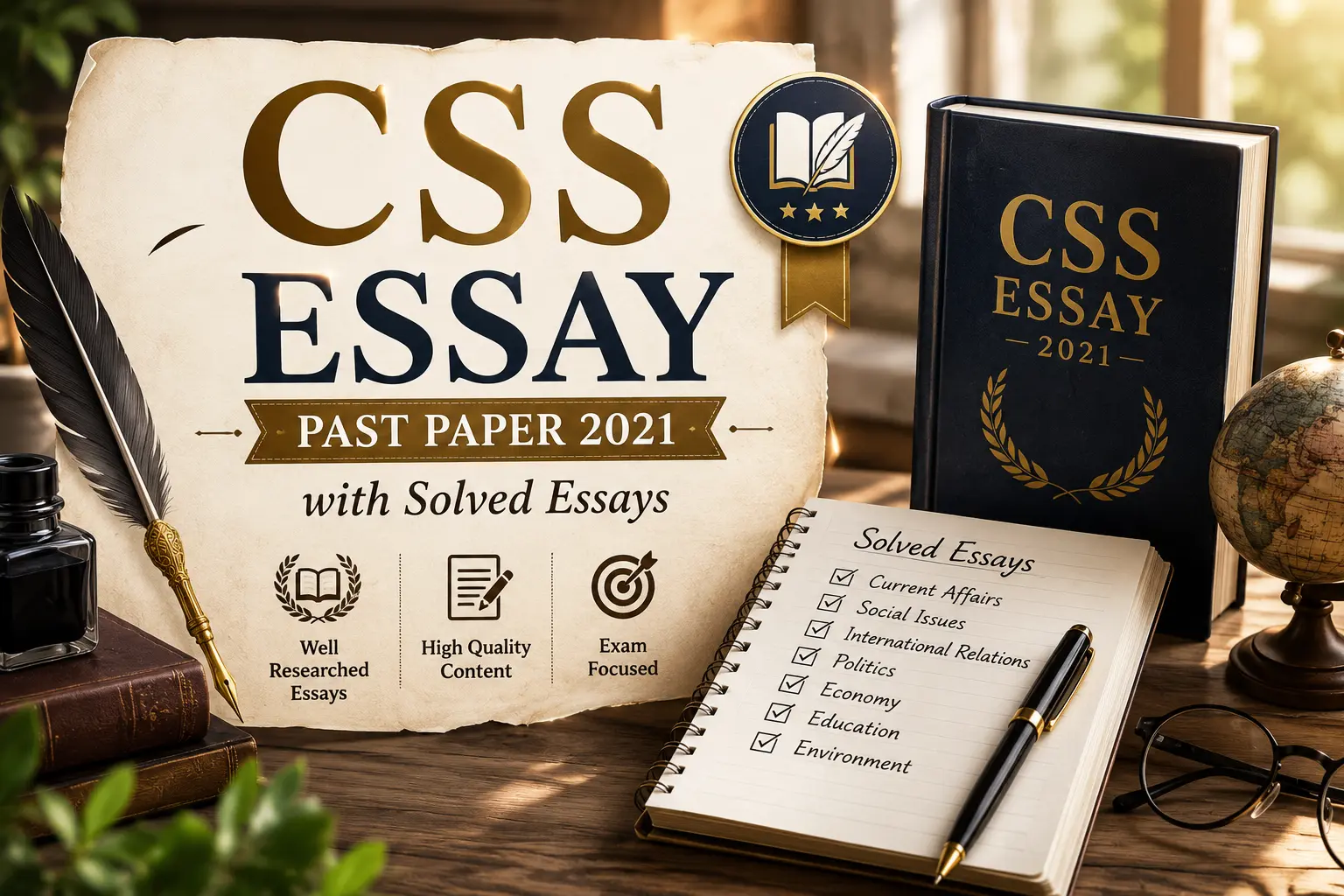 CSS Essay Solved Paper 2021