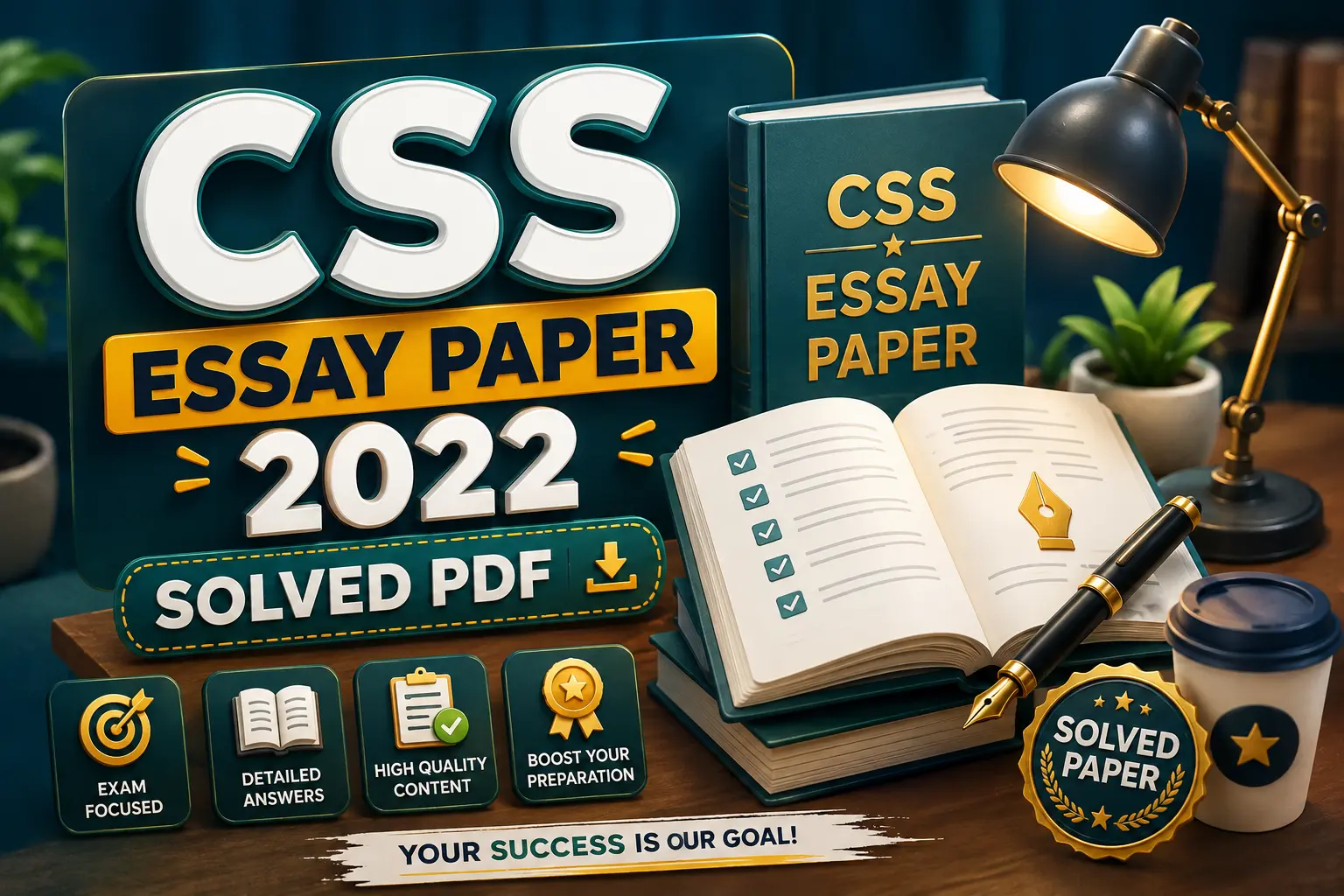 CSS English Essays Solved 2022