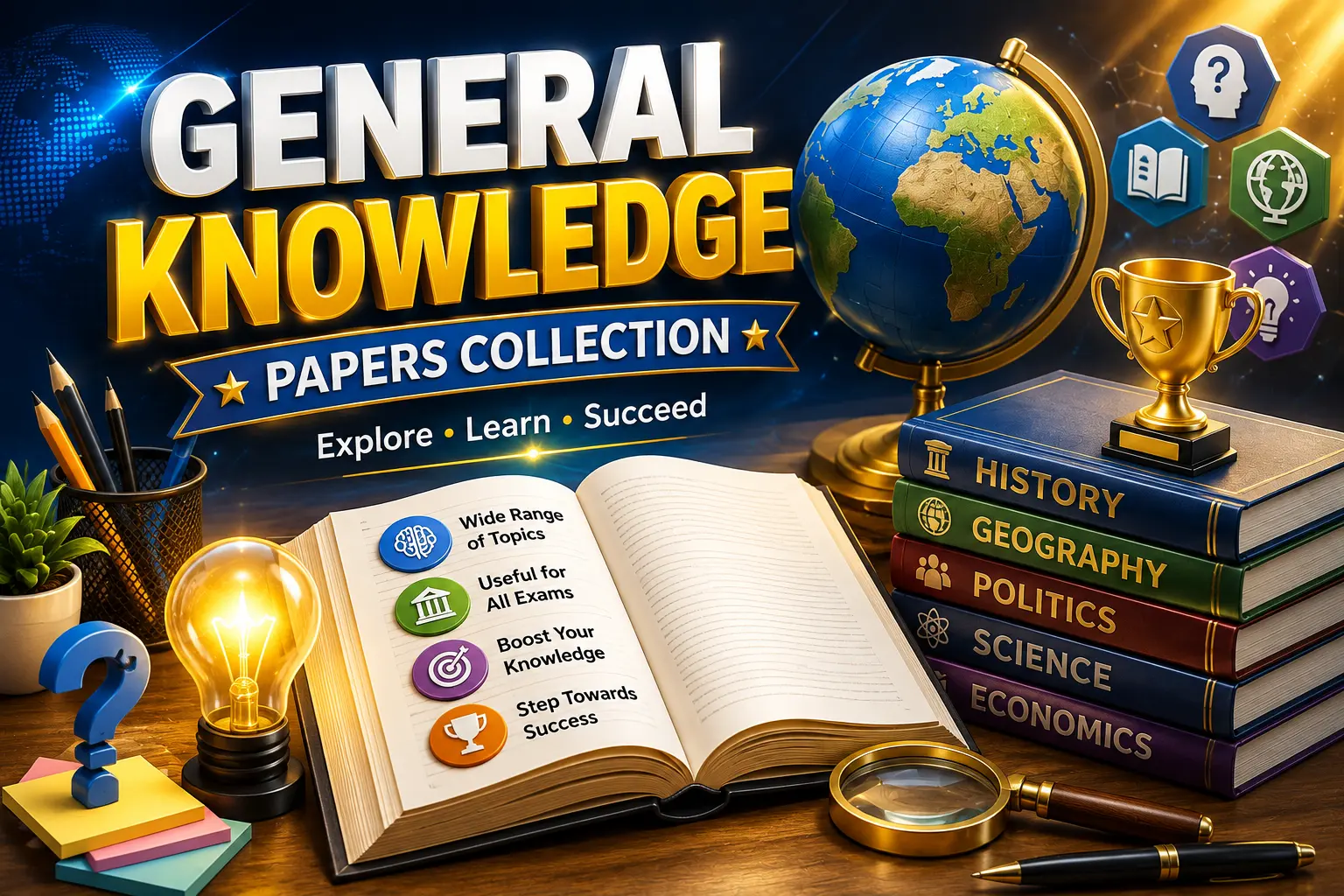 General Knowledge Past Solved Papers
