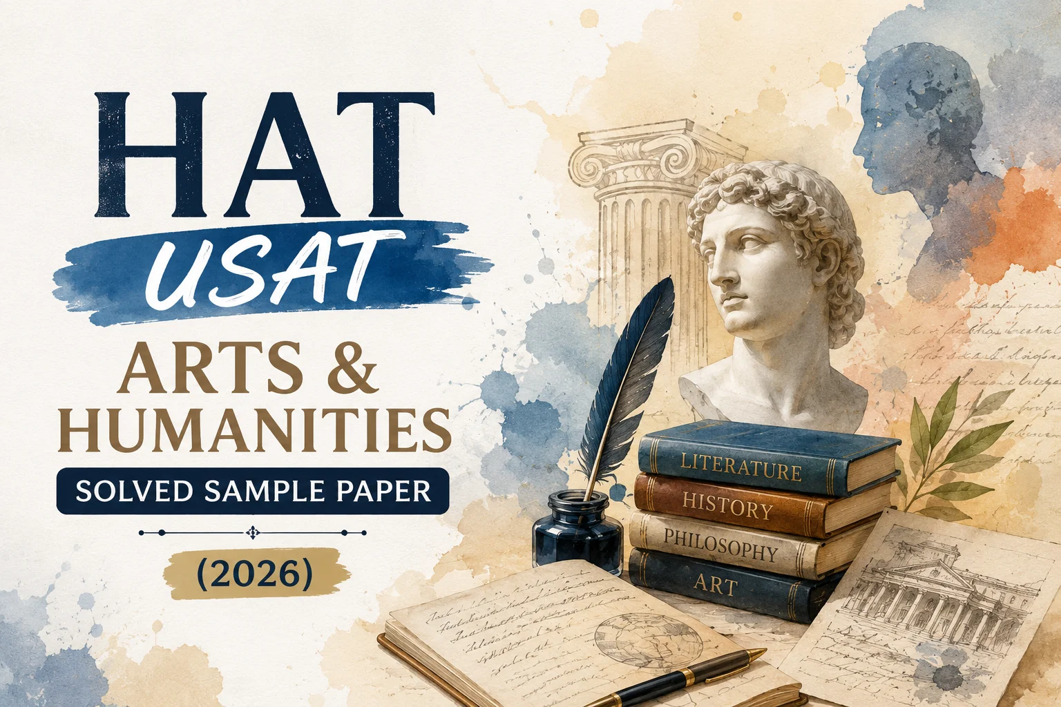 HAT USAT paper of Arts and Humanities 2026 solved