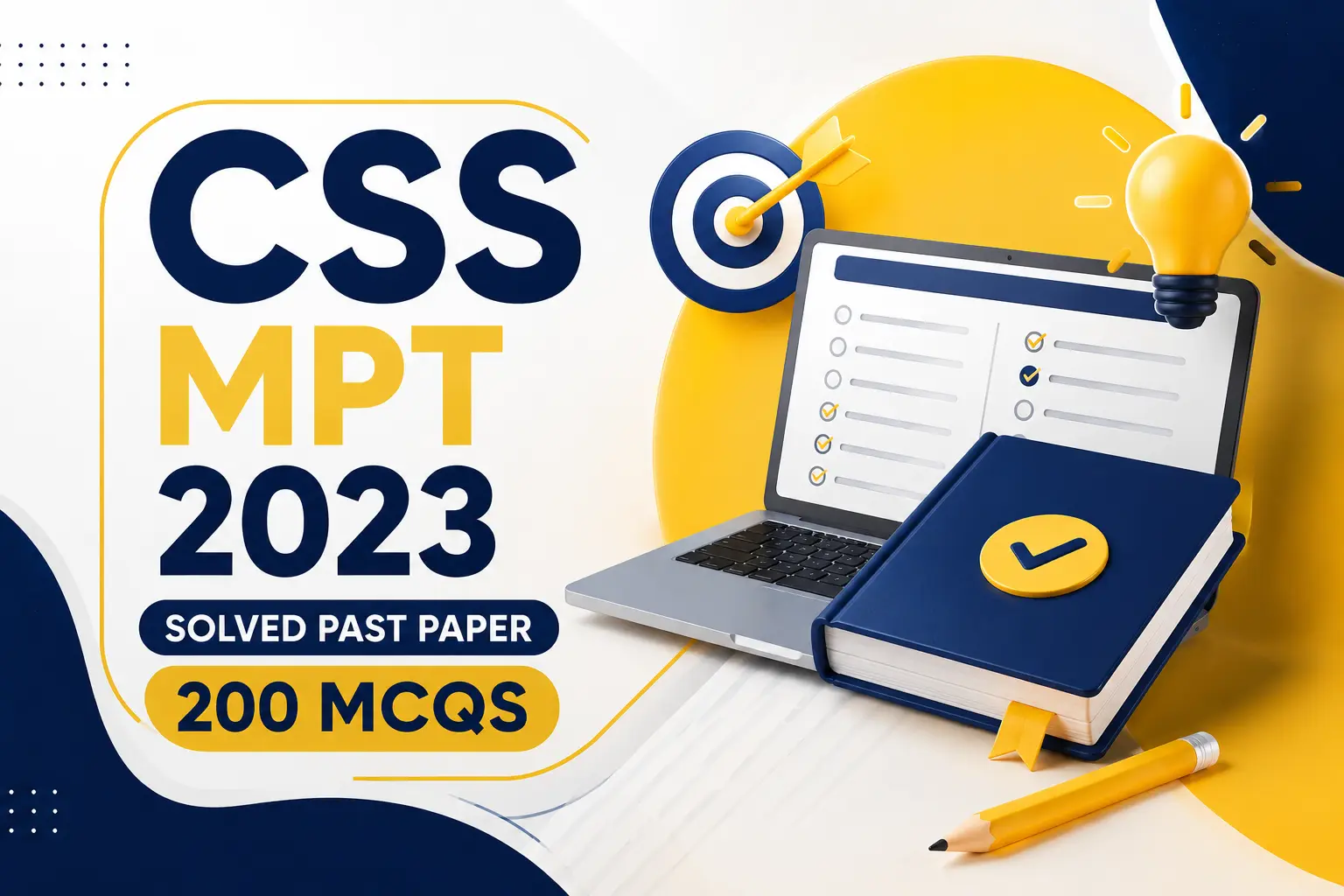 CSS MPT 2023 Solved Paper