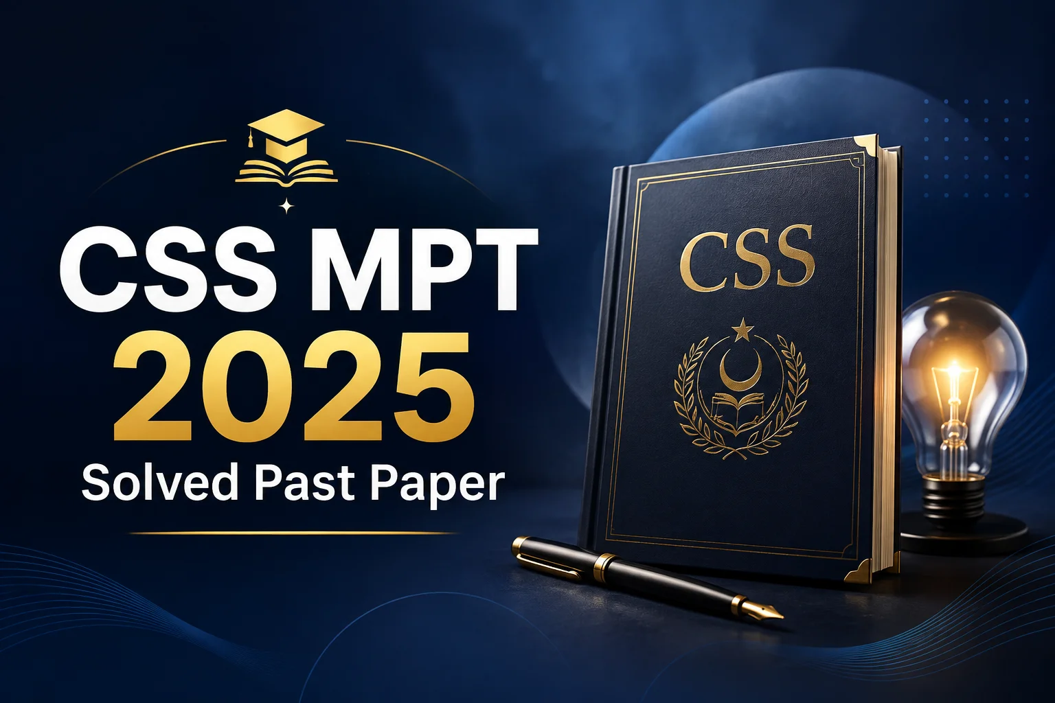 CSS MPT Solved Paper 2025