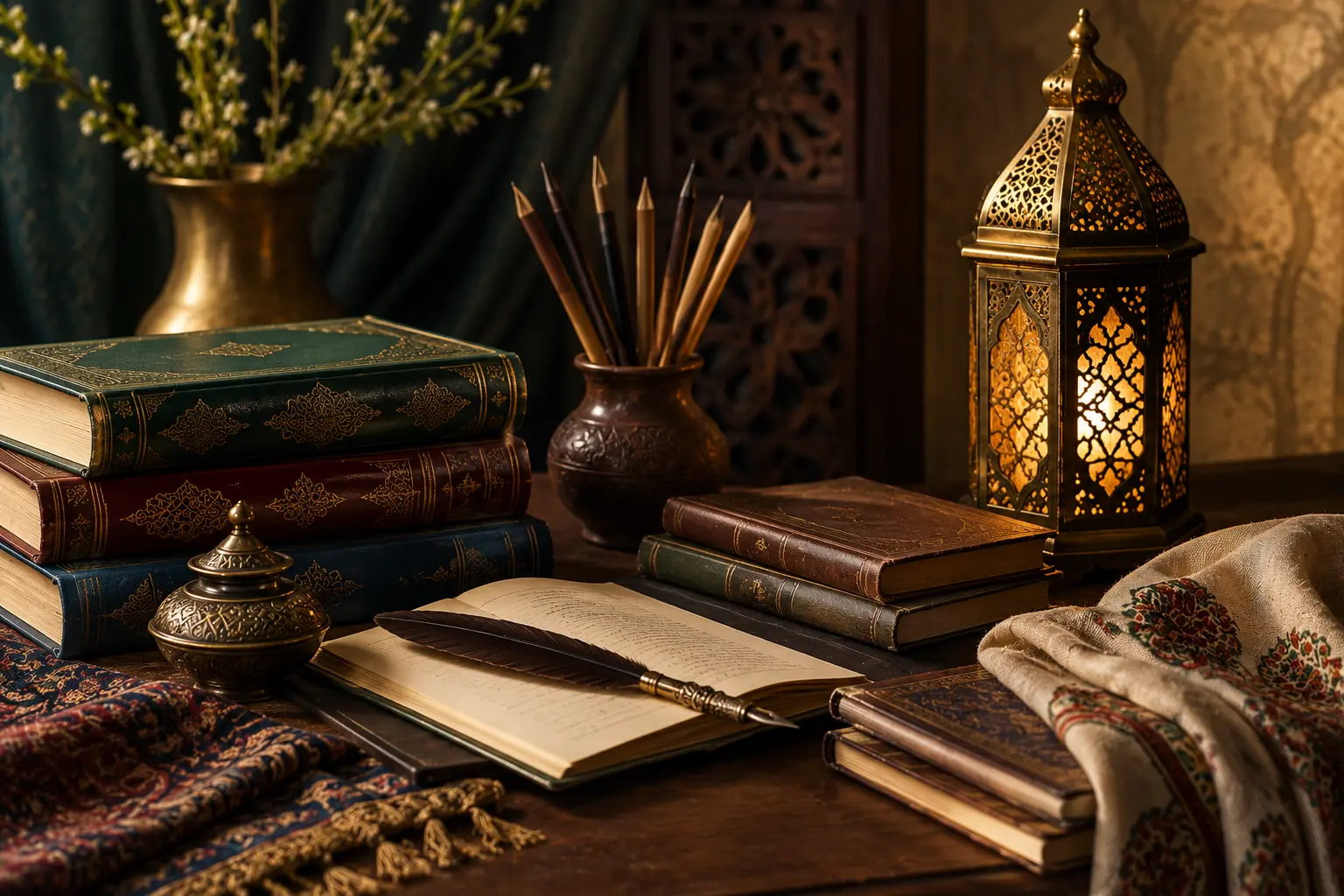 An era of old literature is shown in the image.