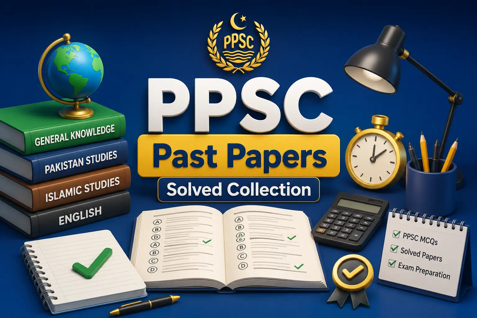 PPSC Solved Past Papers PDFs