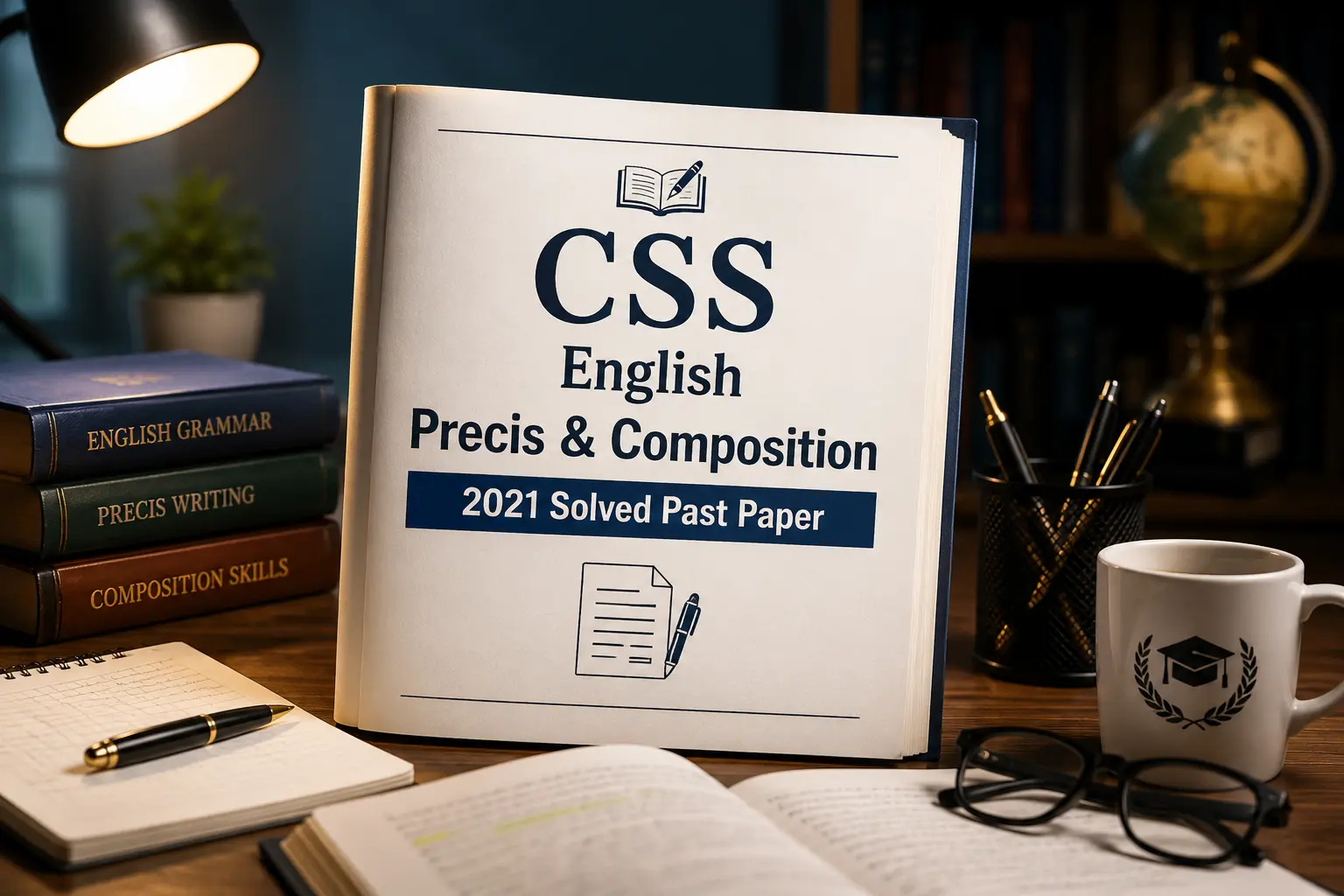 CSS English paper of Precis & Composition 2021.