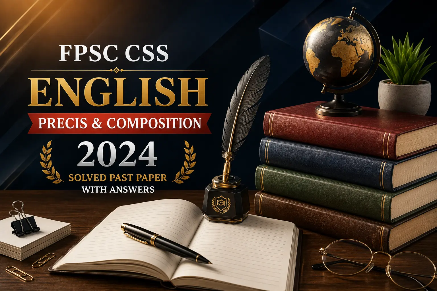 CSS English paper of Precis & Composition 2024.