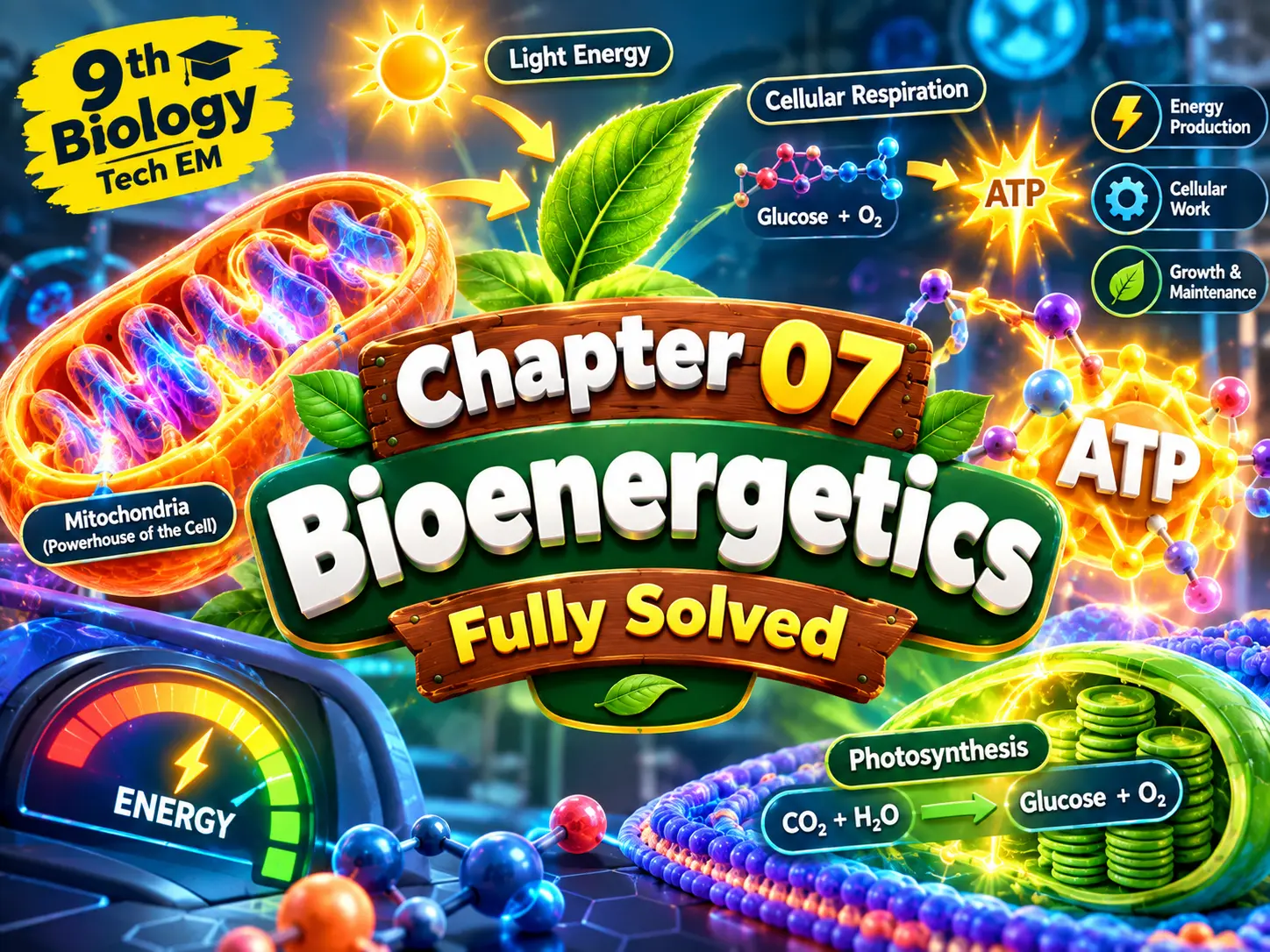 9th Class Biology Tech English Medium Chapter 07