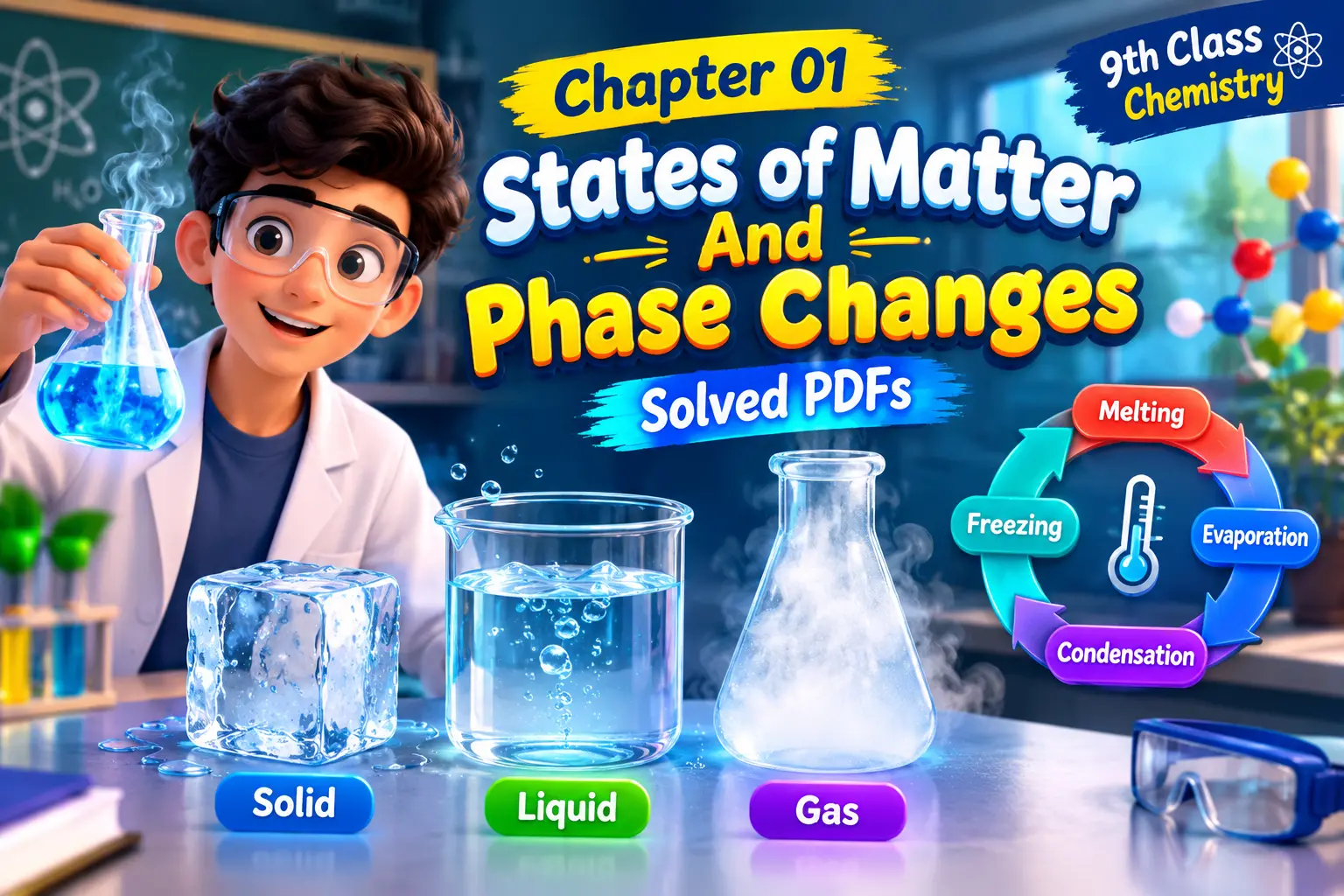 9th Chemistry Chapter 01 Solved