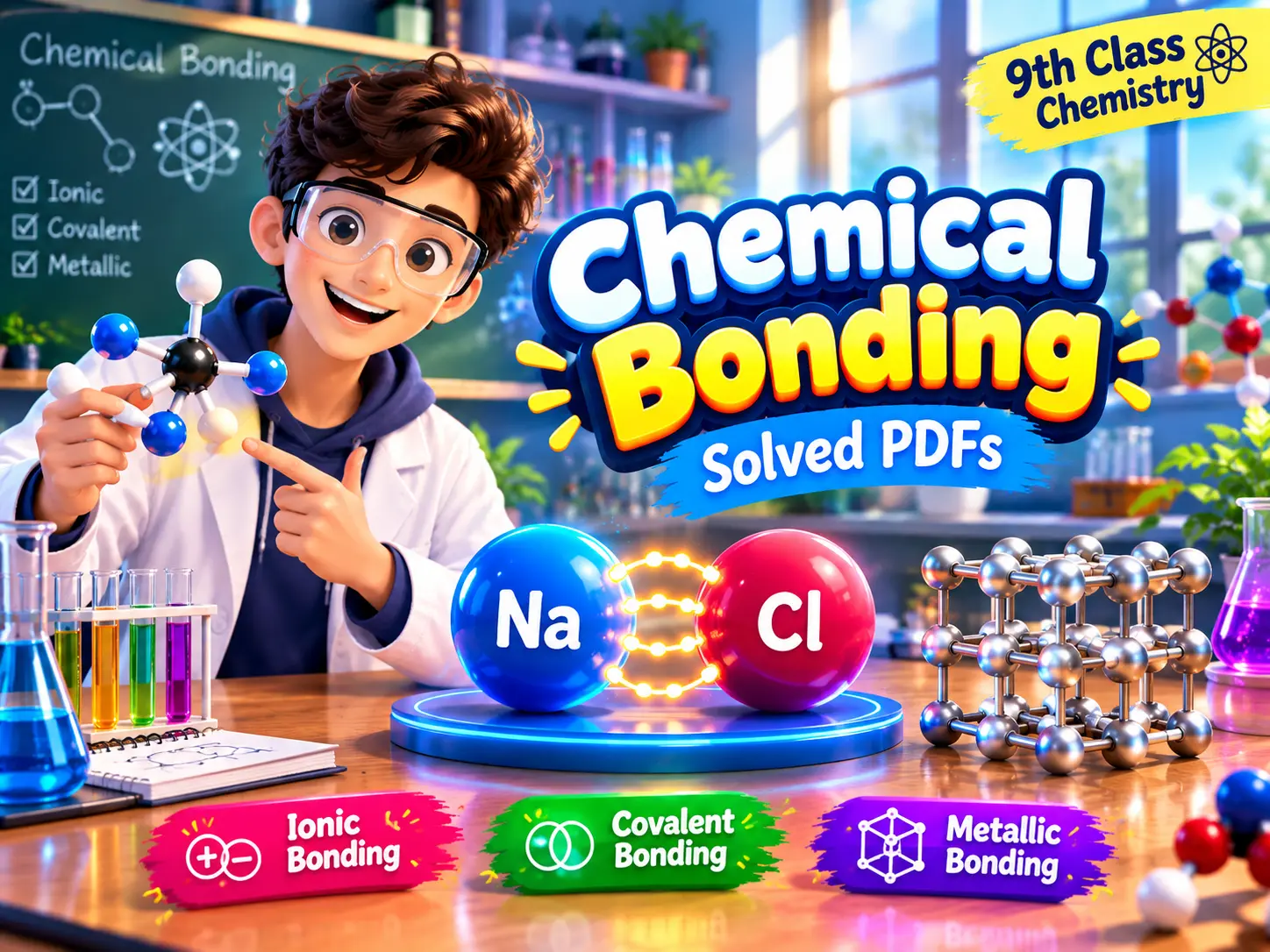 9th Chemistry Chapter 03 Solved