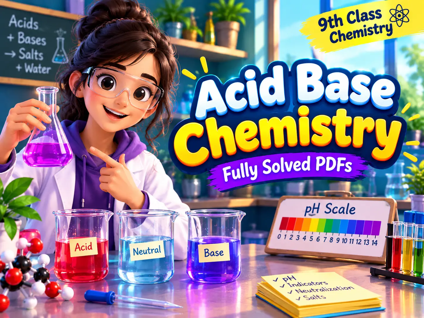 9th Chemistry Chapter 07 Solved