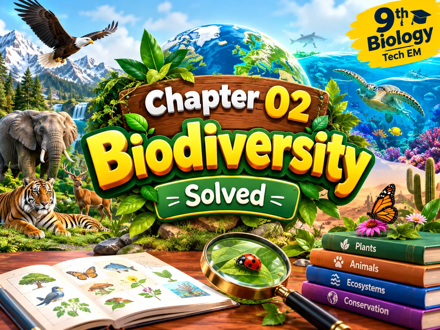 9th Class Biology Tech English Medium Chapter 02