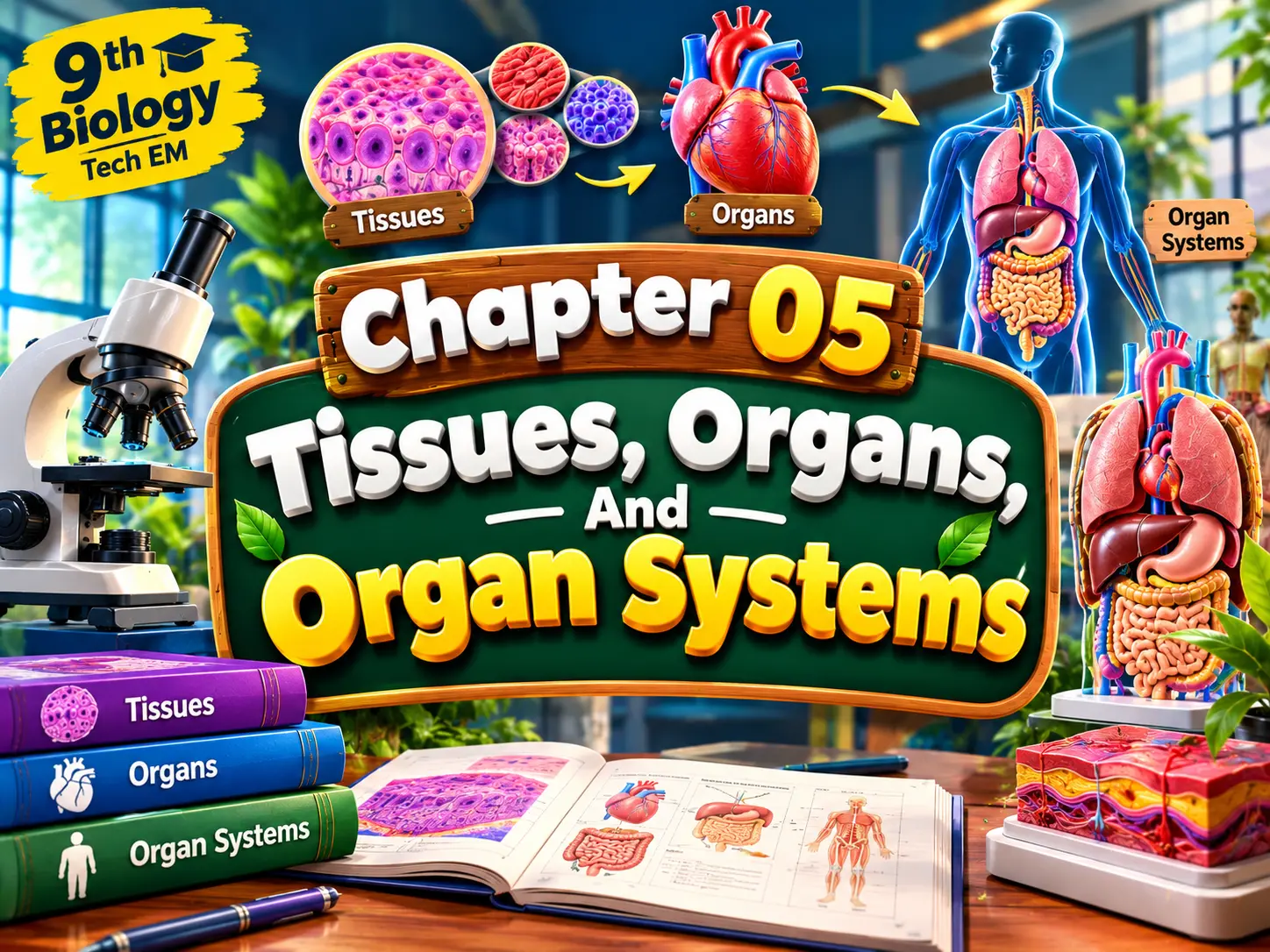 9th Class Biology Tech English Medium Chapter 05