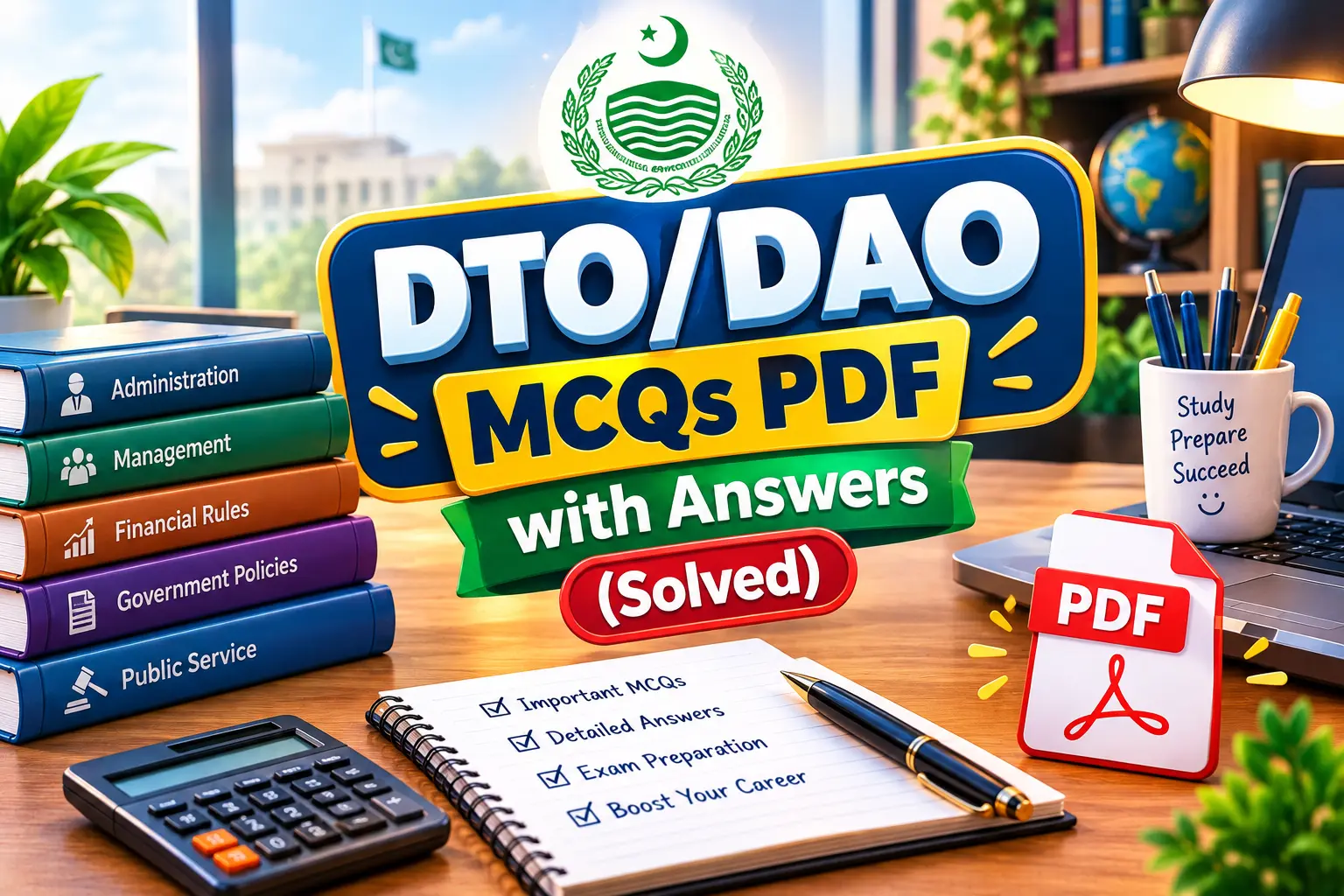 PPSC Past Paper of DTO or DAO solved Completely