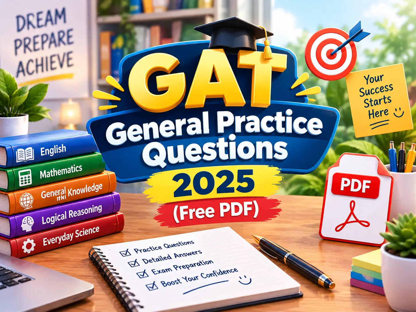 A past paper of GAT General Practice paper