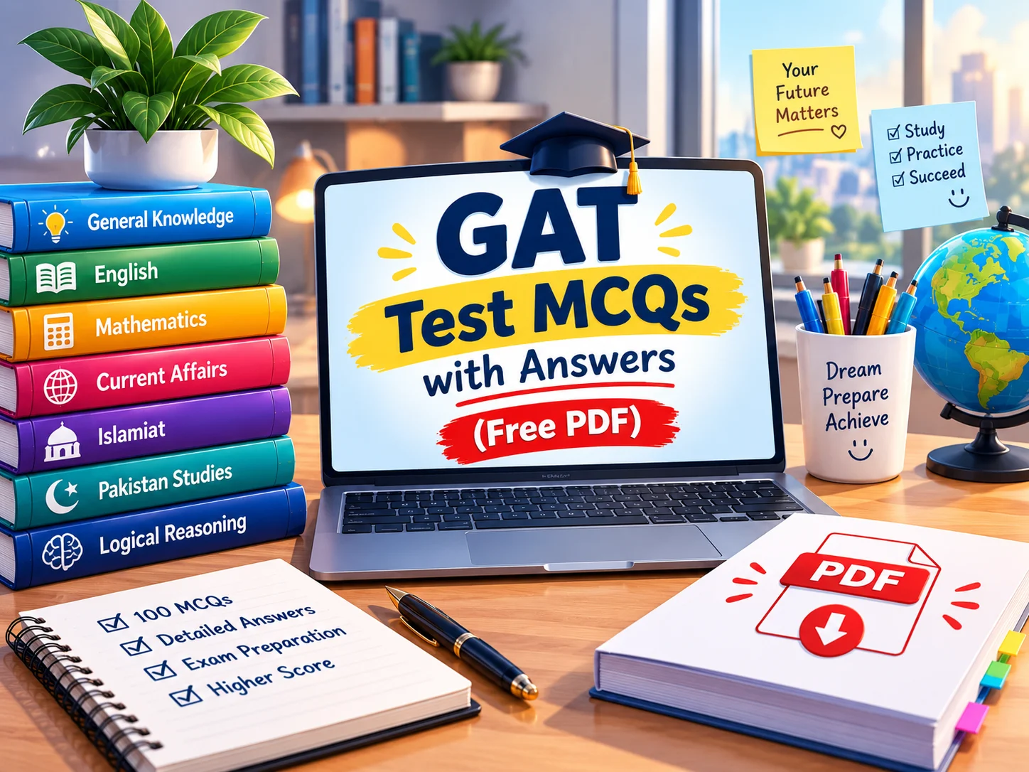 Best GAT MCQs for preparation
