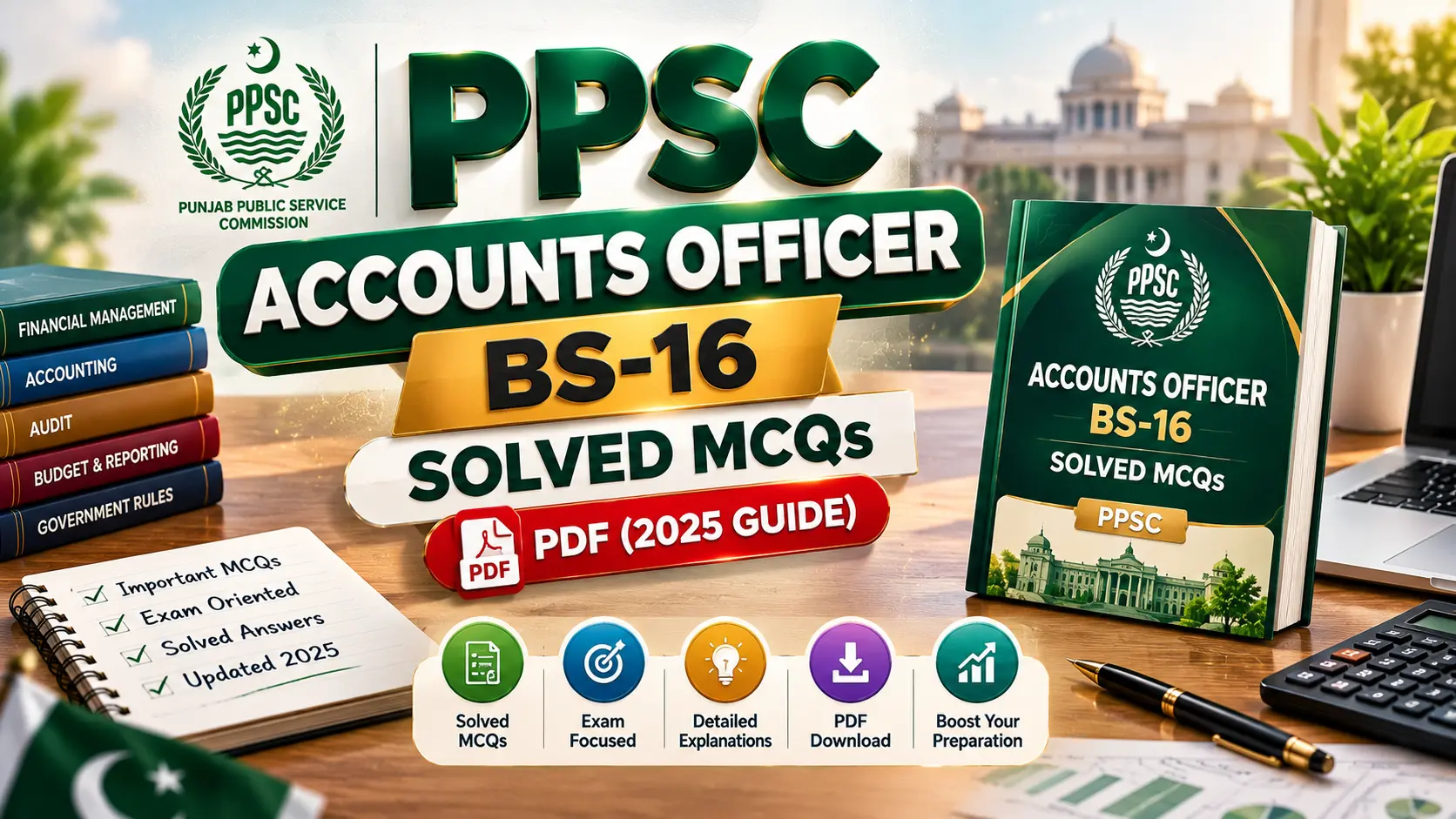 PPSC Past Paper of Accounts Officer BS 16 Solved