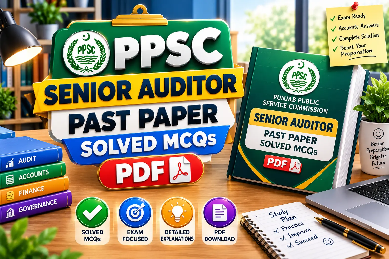 PPSC Senior Auditor Advanced Solved Paper