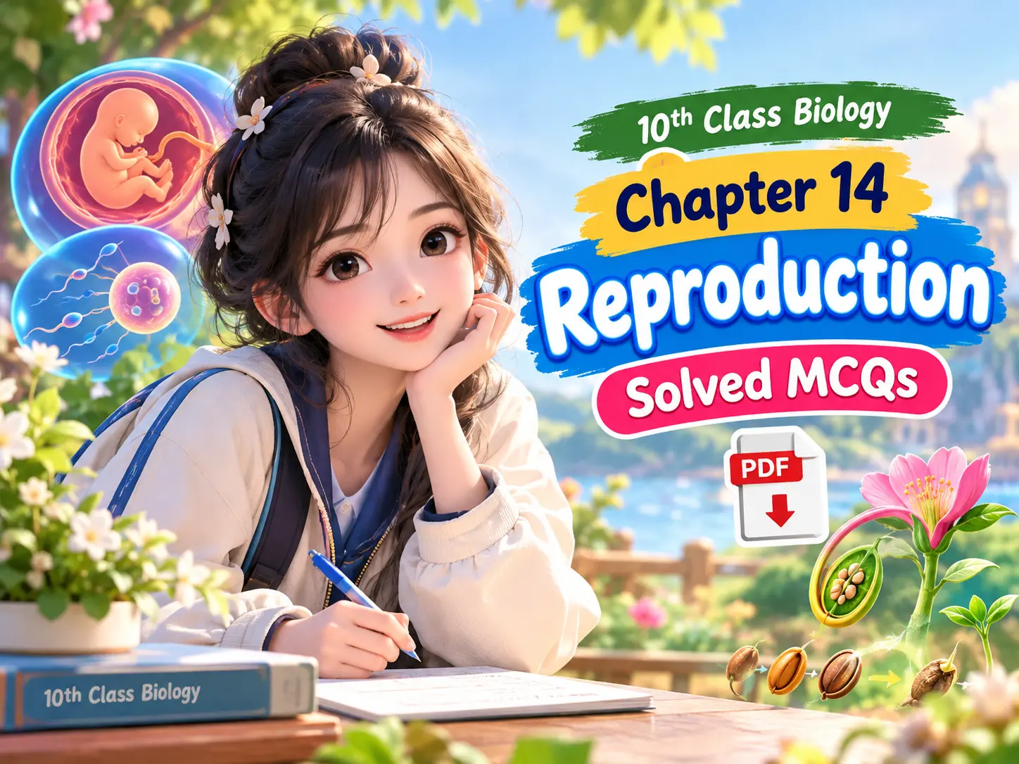 10th Biology Chapter 14 Solved MCQs