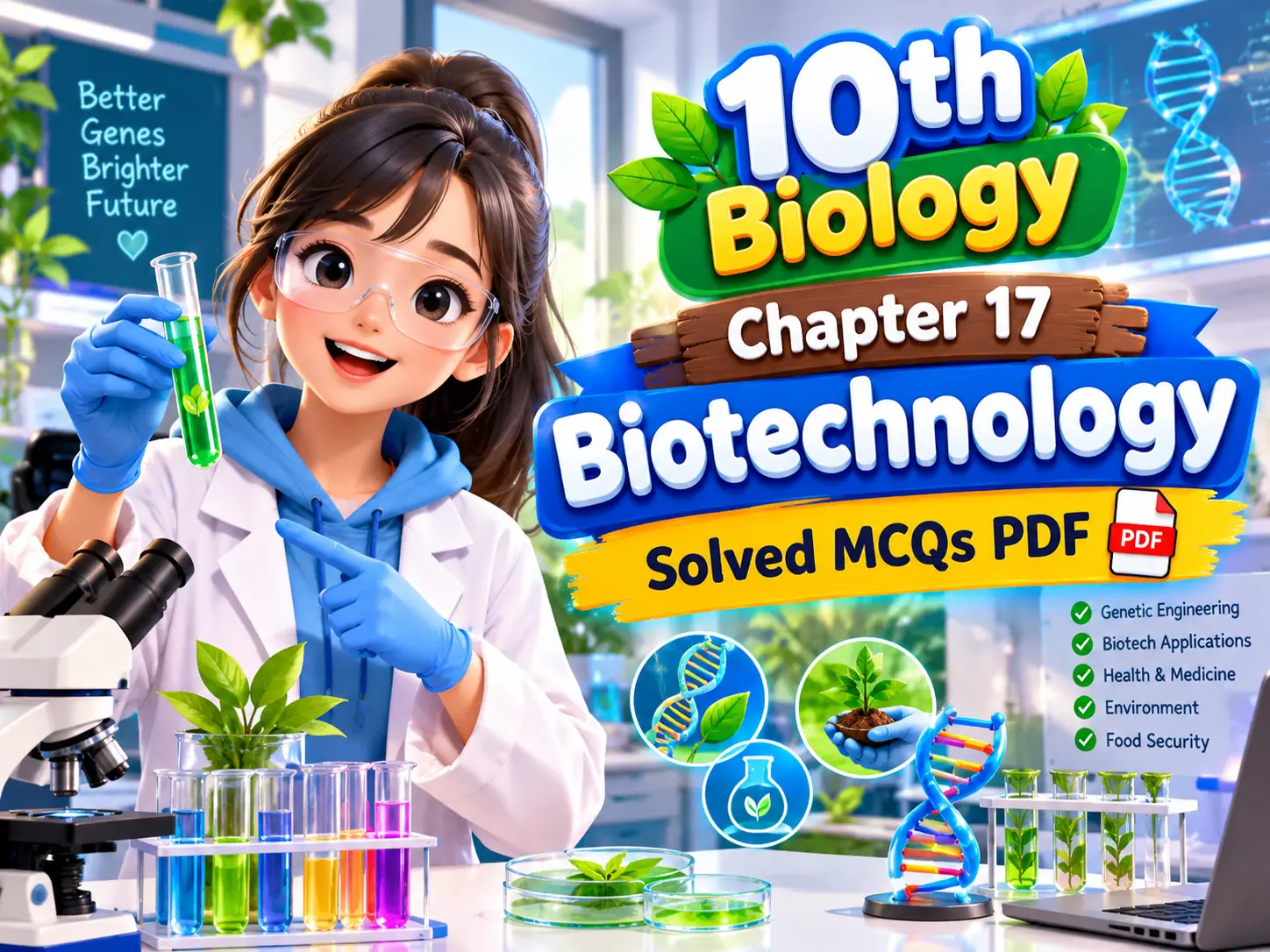 10th Biology Chapter 17 Solved MCQs