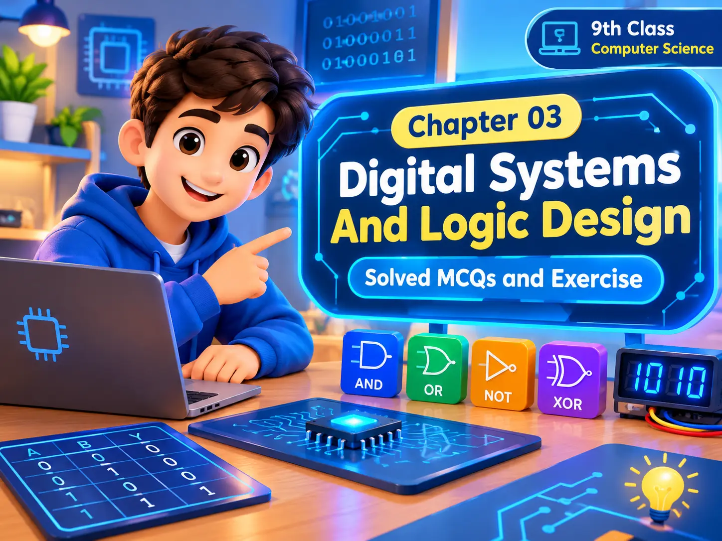 9th Class Computer Science And Entrepreneurship Chapter 03 Solved