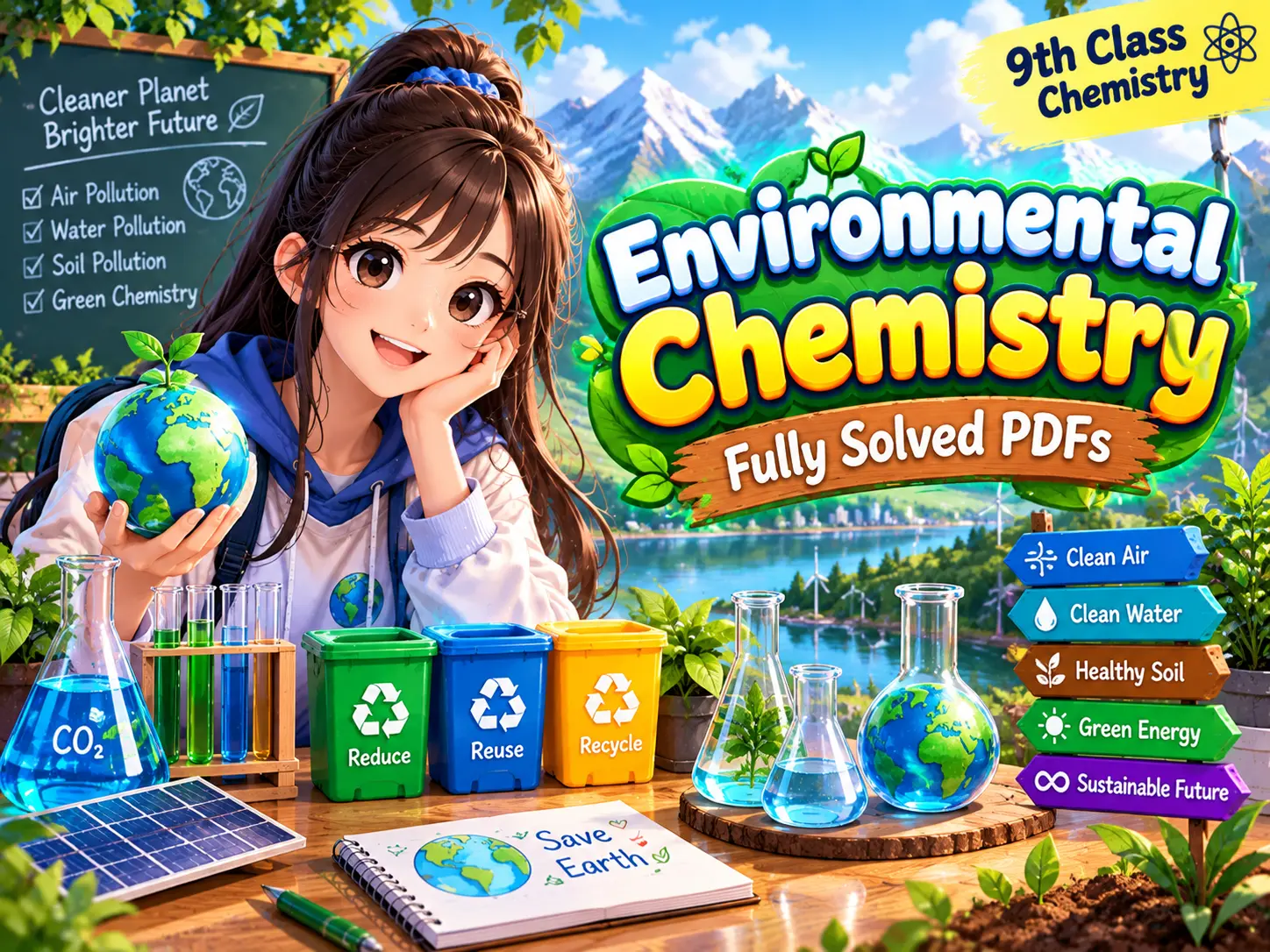 9th Chemistry Chapter 10 Solved
