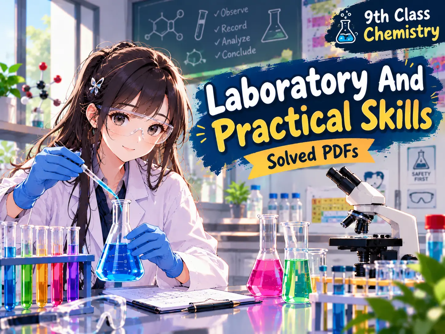 9th Chemistry Chapter 13 Solved