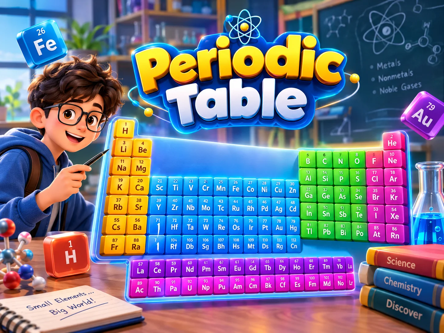 3d periodic table